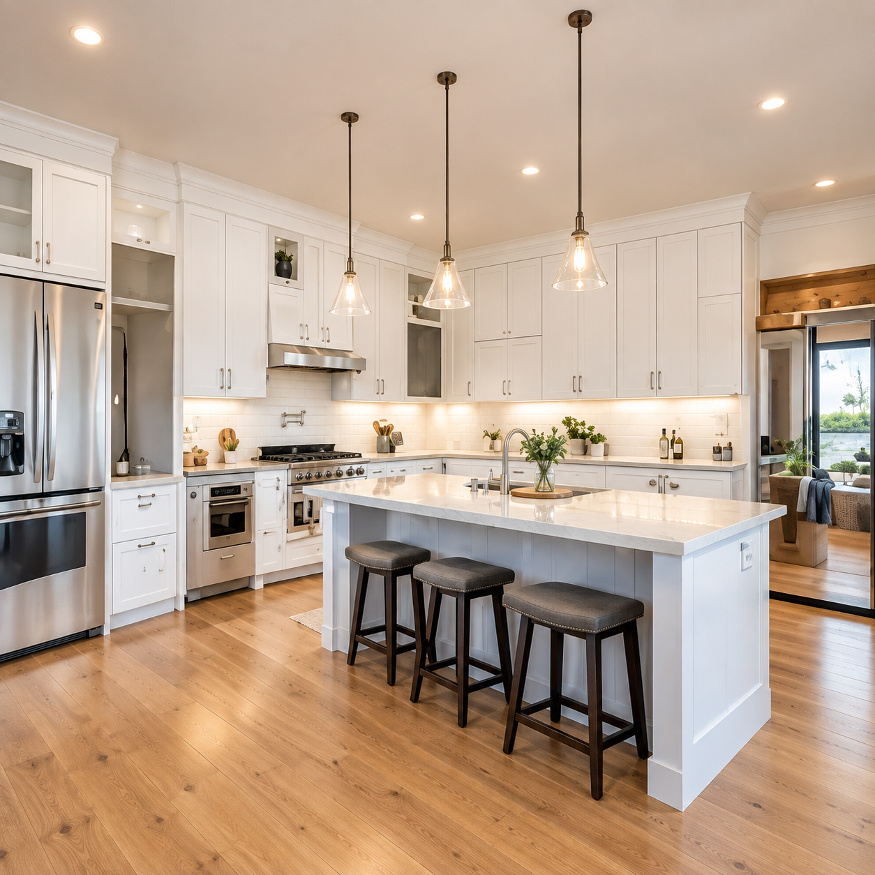 Modern kitchen renovation